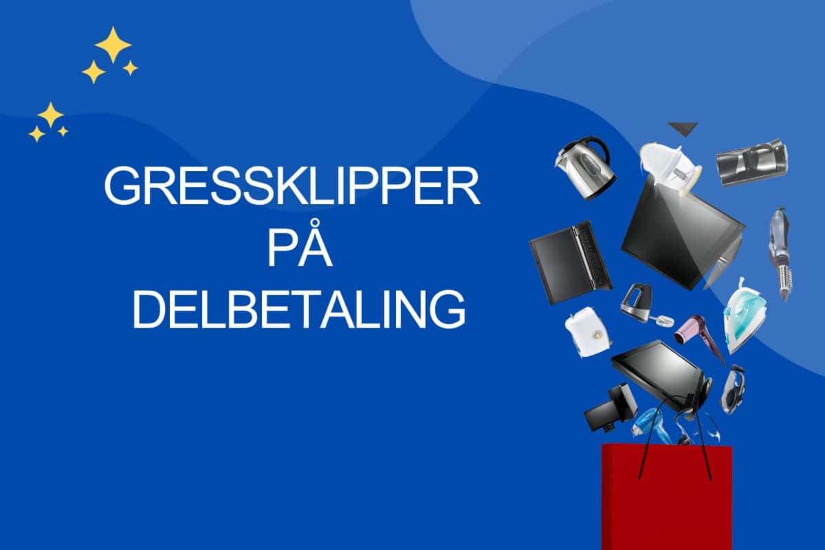 Gressklipper på delbetaling
